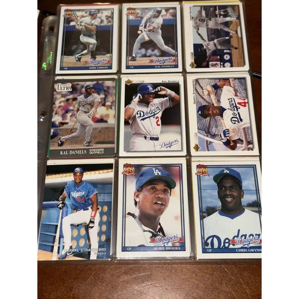 Lot 135+ Los Angeles LA Dodgers Baseball Cards Eddie Murray Pedro Ramon Martinez